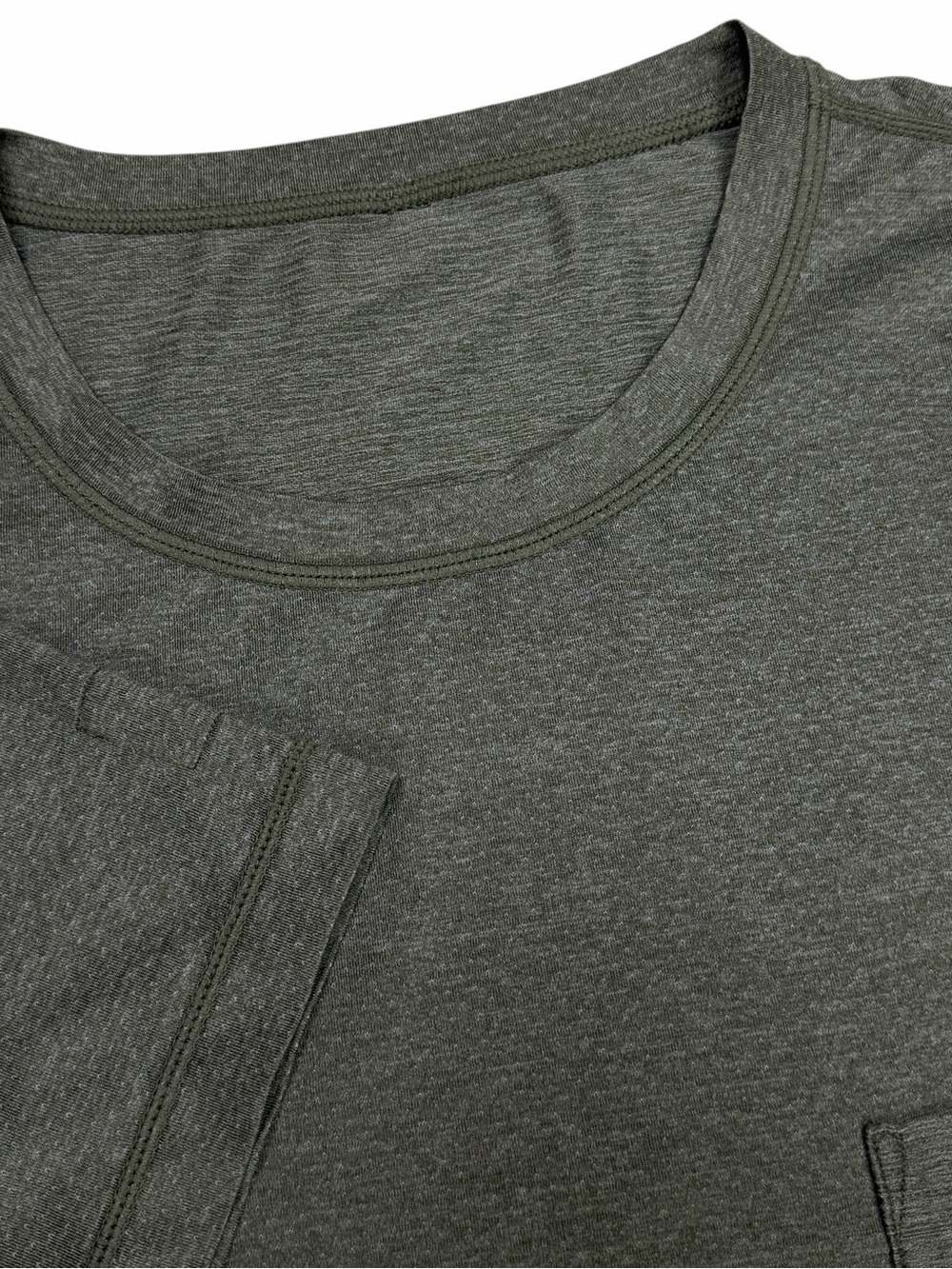 Vuori Shirt Mens Large Green Tradewind Performance Tee Athletic Tech Pocket V109